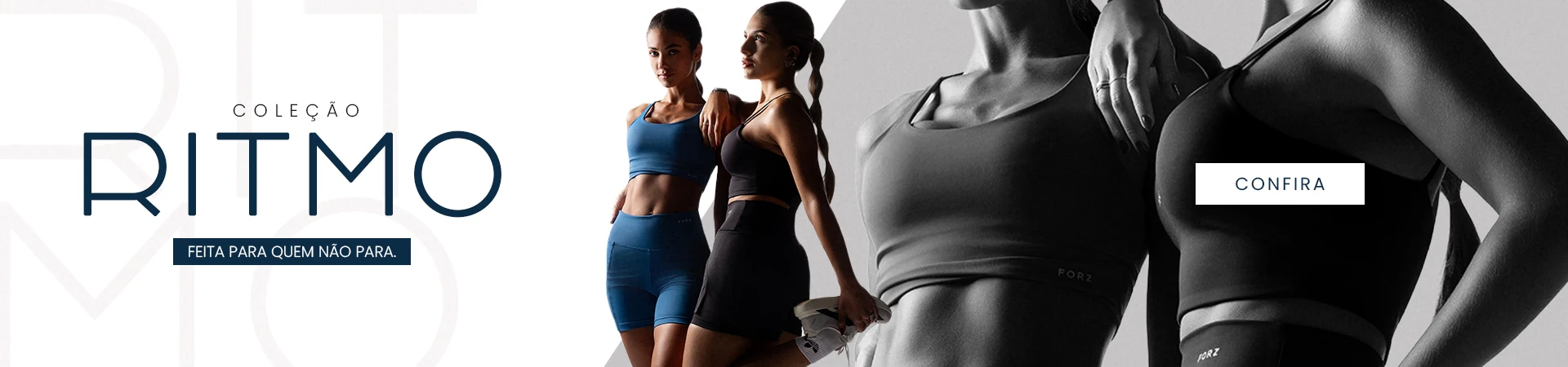 Banner meio da home · Aura - Forz Fitwear
